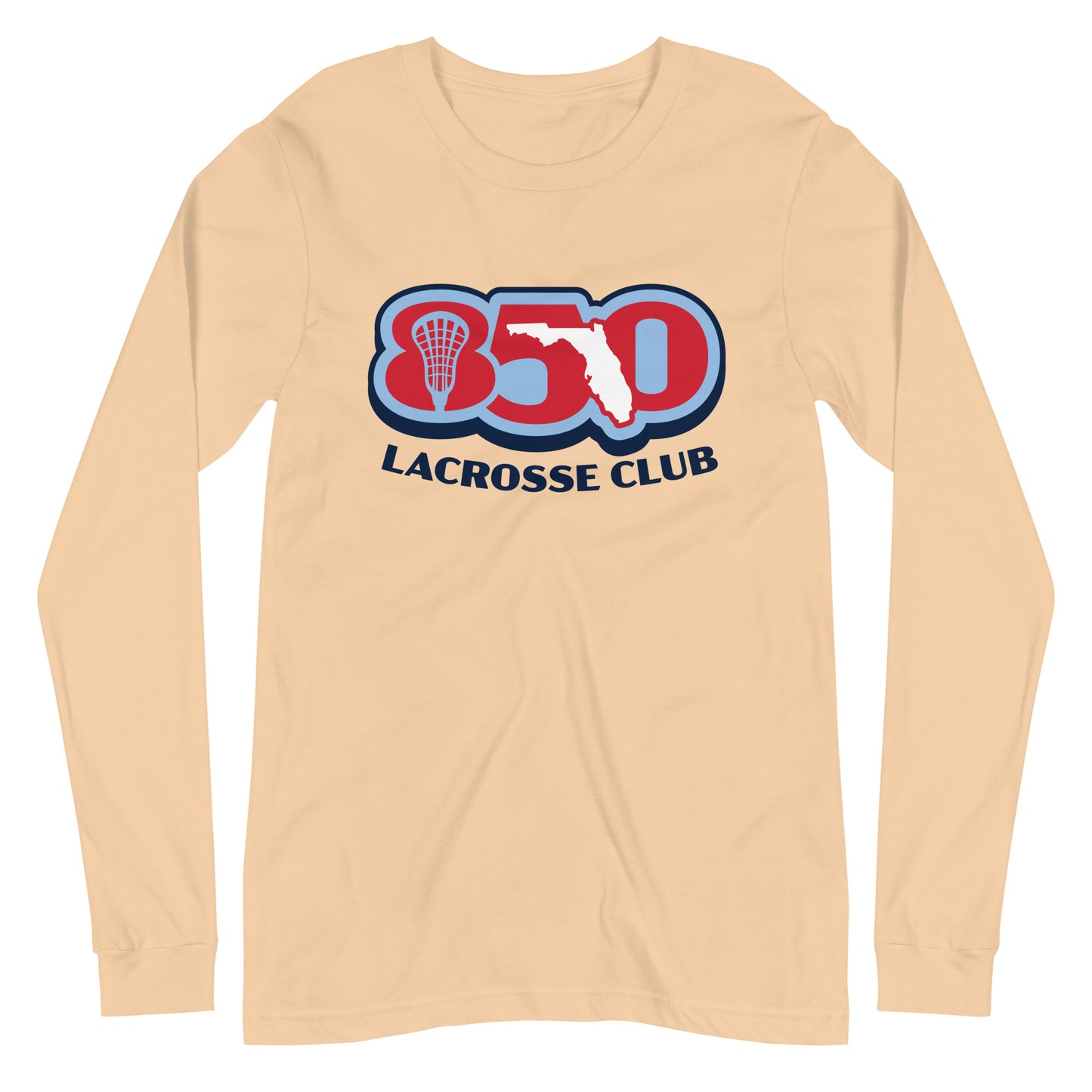 Adult 850 Lacrosse Bella + Canvas Long Sleeve Tee