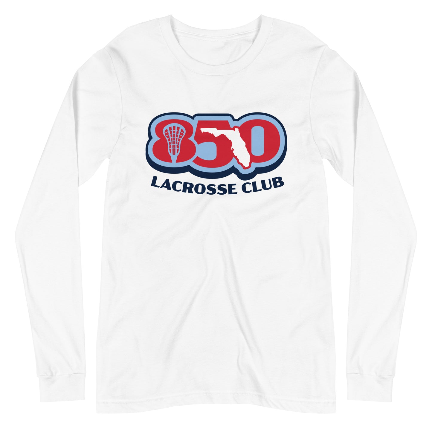 Adult 850 Lacrosse Bella + Canvas Long Sleeve Tee