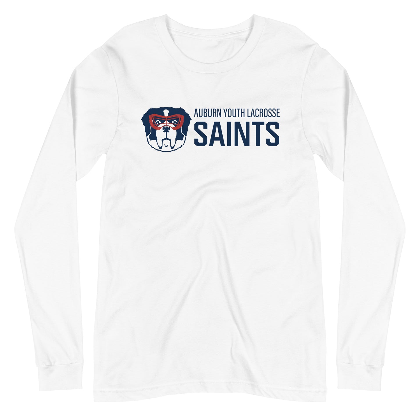 Adult Auburn Lacrosse Bella + Canvas Long Sleeve Tee