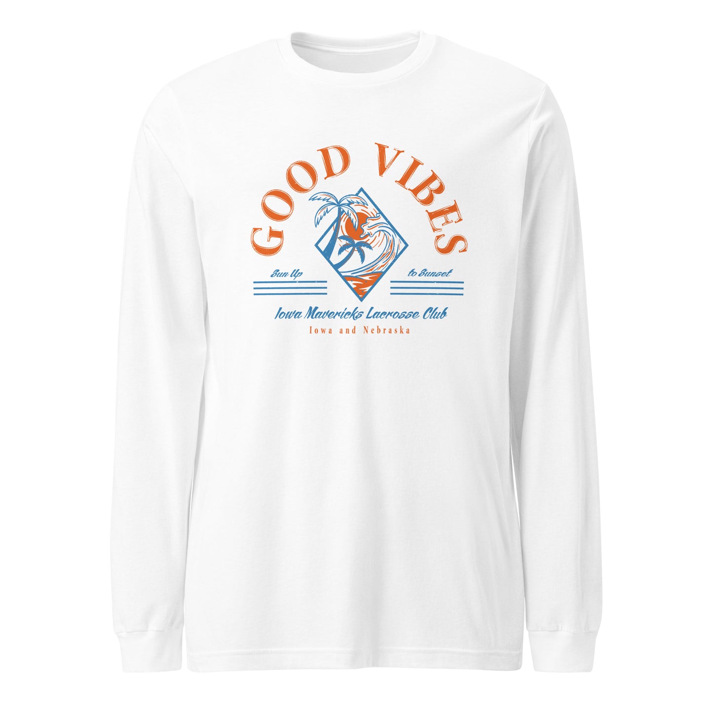 Adult Iowa Mavericks Bella + Canvas Long Sleeve Tee