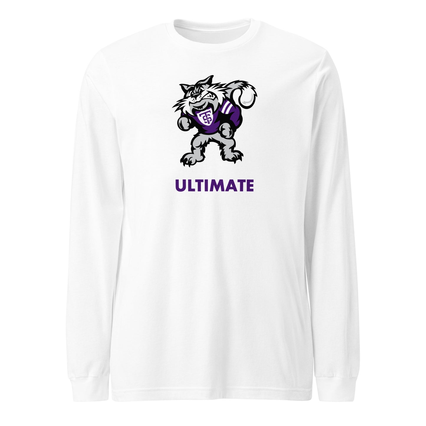 Adult UST Ultimate Frisbee Bella + Canvas Long Sleeve T-Shirt