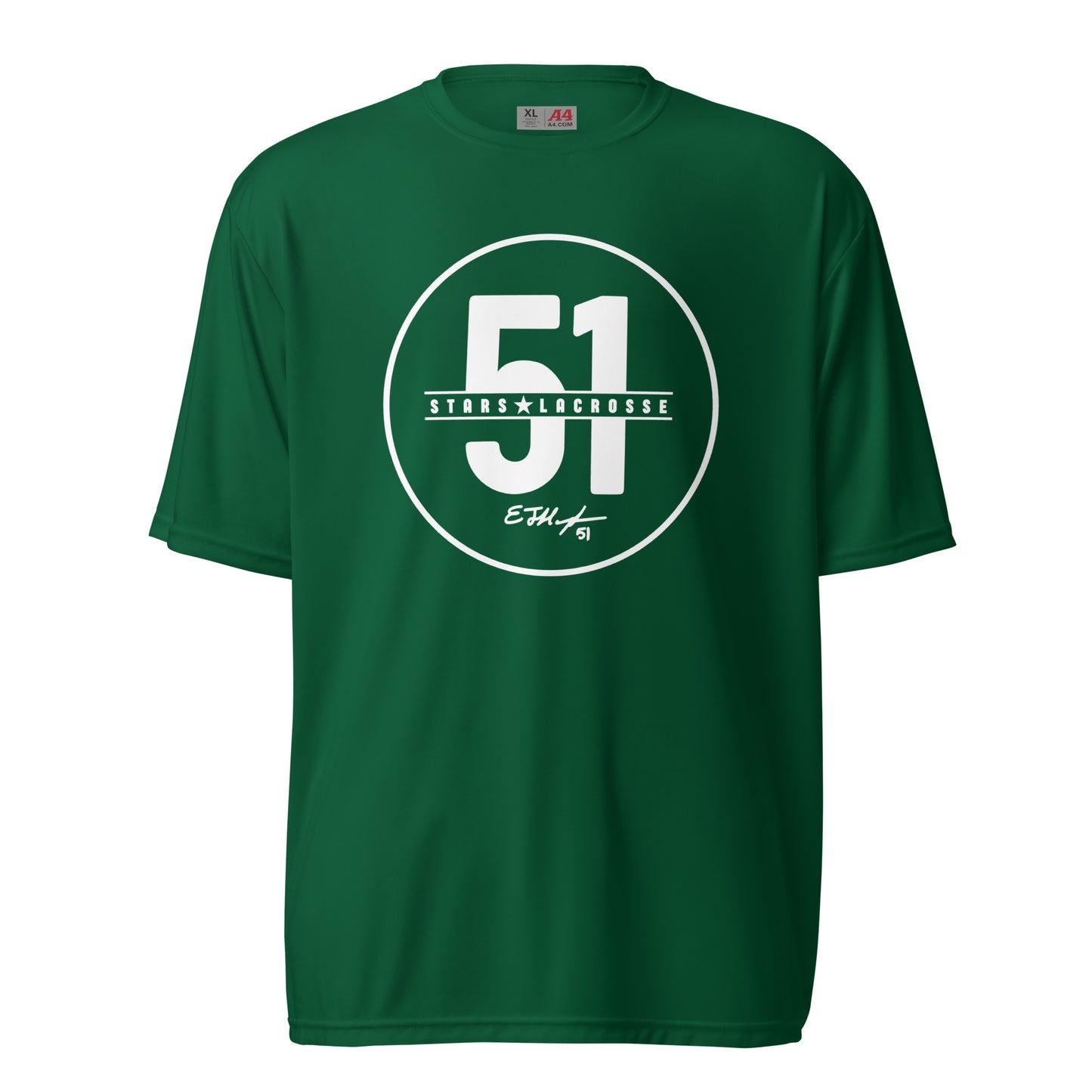 Adult 51 Stars Lacrosse A4 Performance Shirt