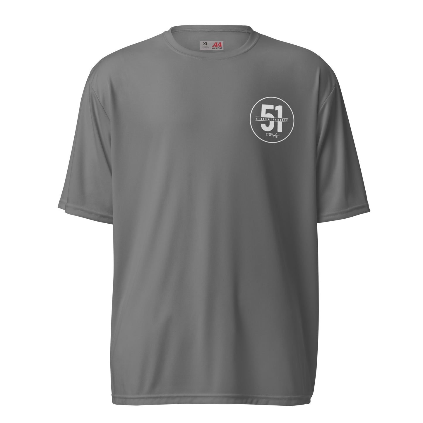 Adult 51 Stars Lacrosse A4 Performance T-Shirt