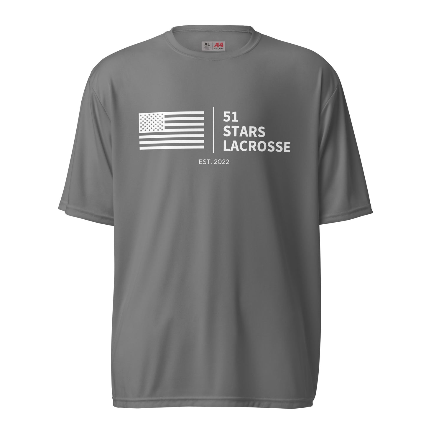 Adult 51 Stars Lacrosse A4 Performance Shirt