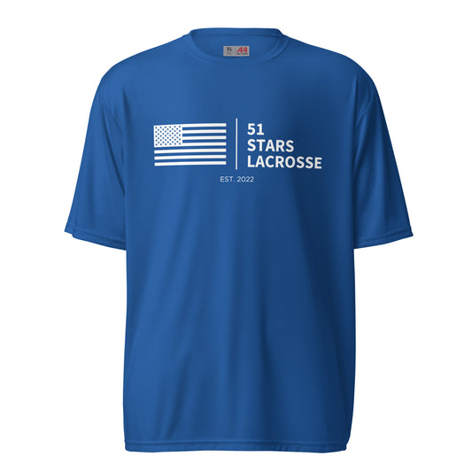 Adult 51 Stars Lacrosse A4 Performance Shirt