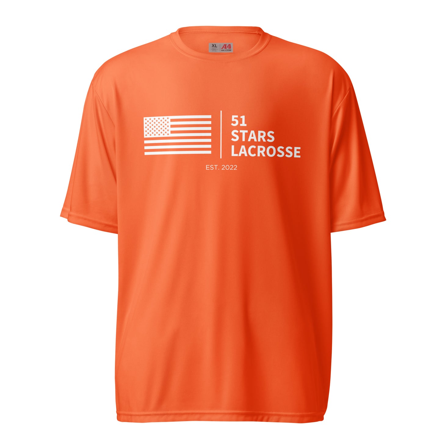 Adult 51 Stars Lacrosse A4 Performance Shirt
