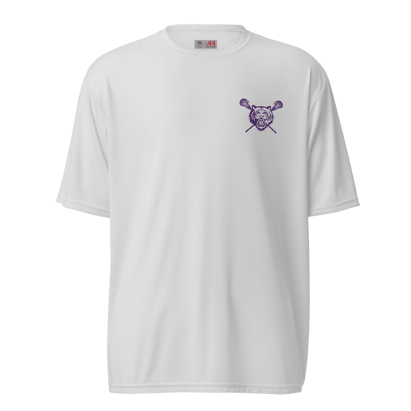 Adult Tiger Lax A4 Performance T-Shirt
