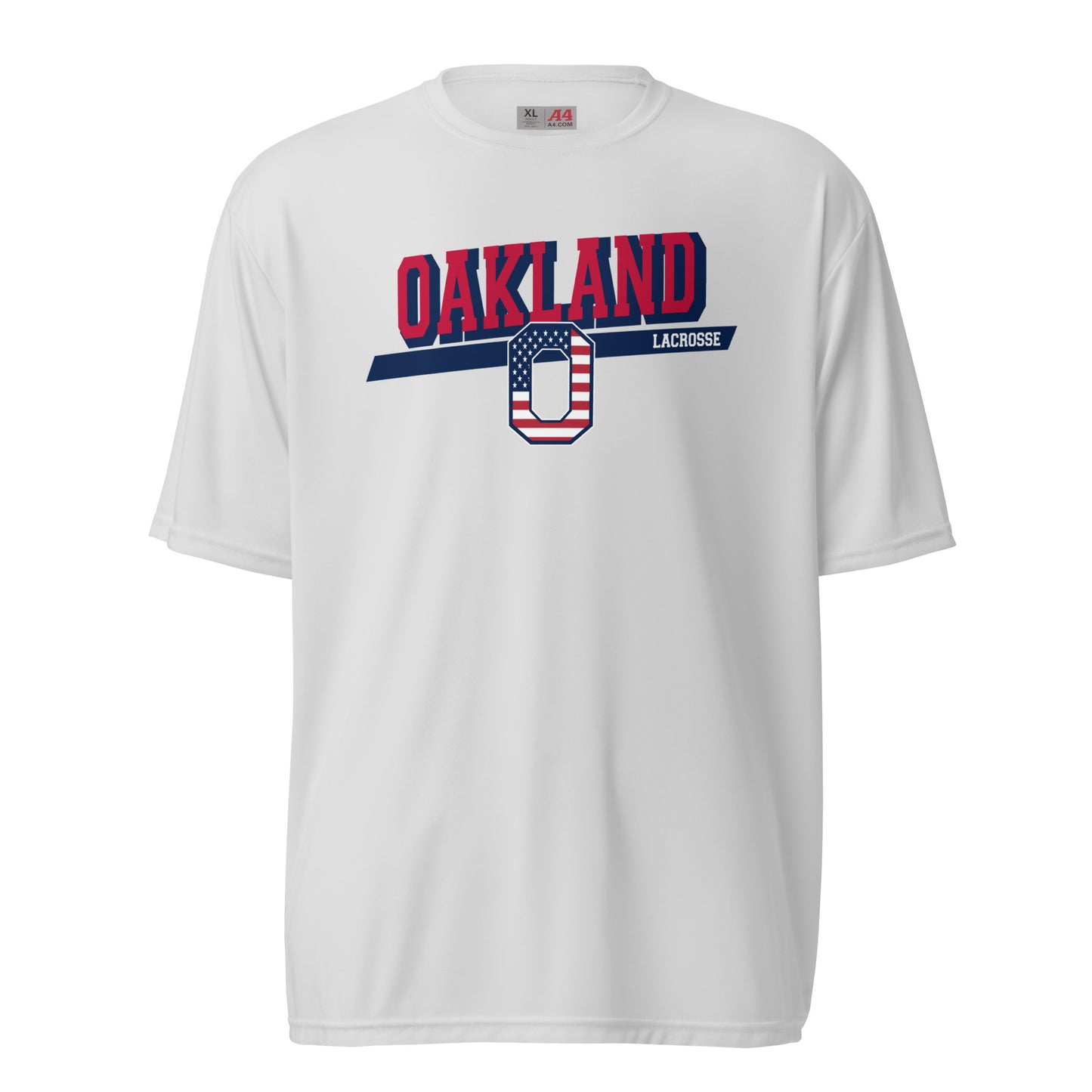 Adult Oakland Lacrosse A4 Performance T-Shirt