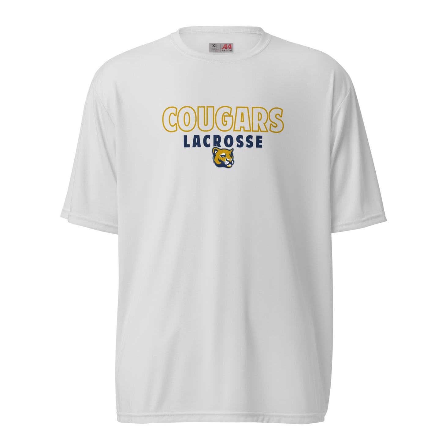 Adult Evergreen Cougars Lacrosse A4 Performance Shirt