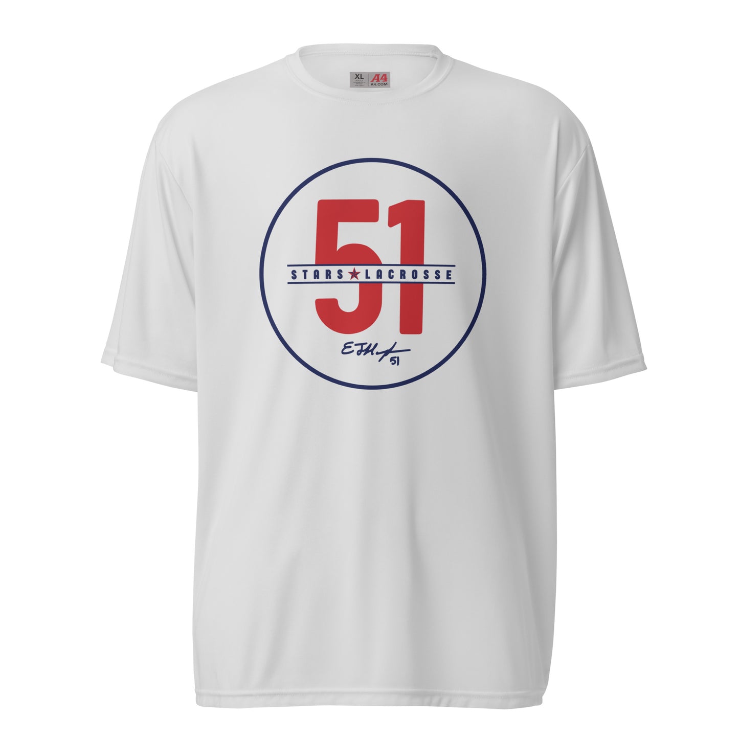 Adult 51 Stars Lacrosse A4 Performance Shirt