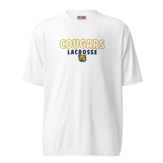 Adult Evergreen Cougars Lacrosse A4 Performance Shirt