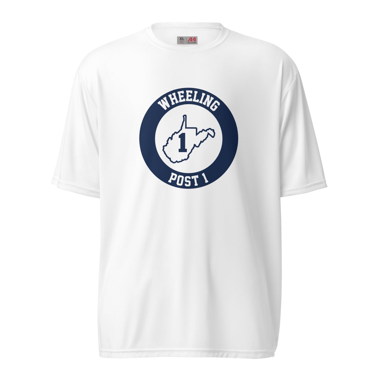 Adult Wheeling Post 1 A4 Performance Shirt