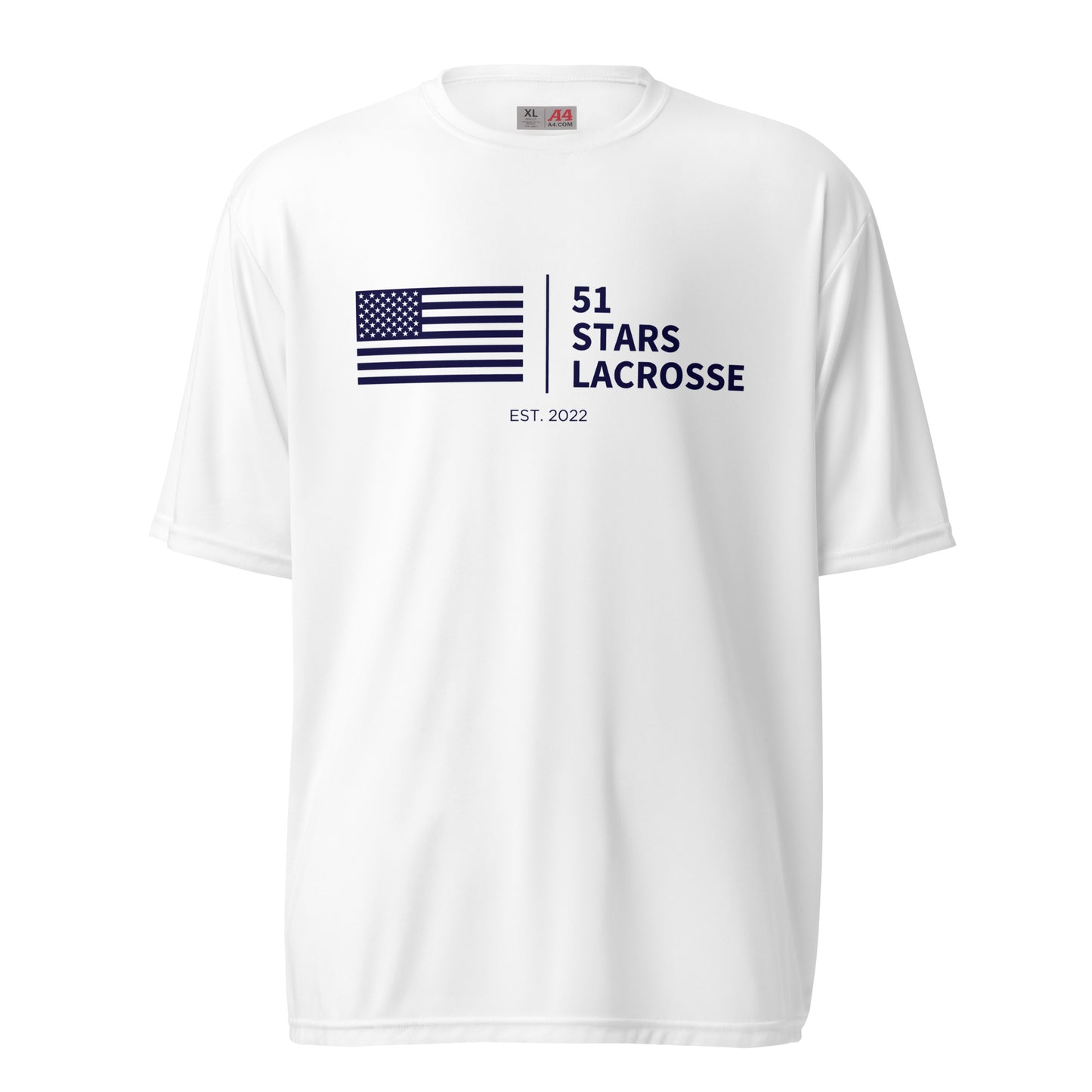 Adult 51 Stars Lacrosse A4 Performance Shirt