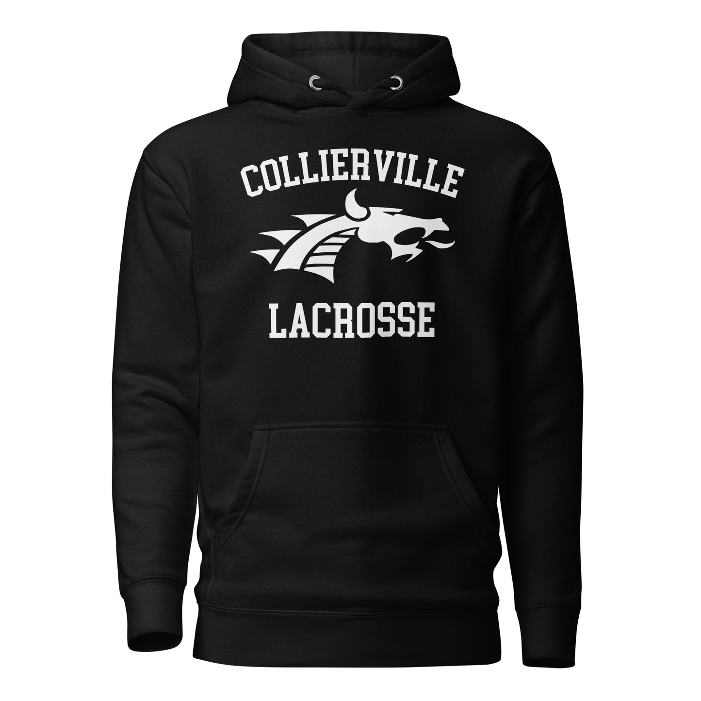 Adult Collierville Lacrosse Cotton Heritage Hoodie