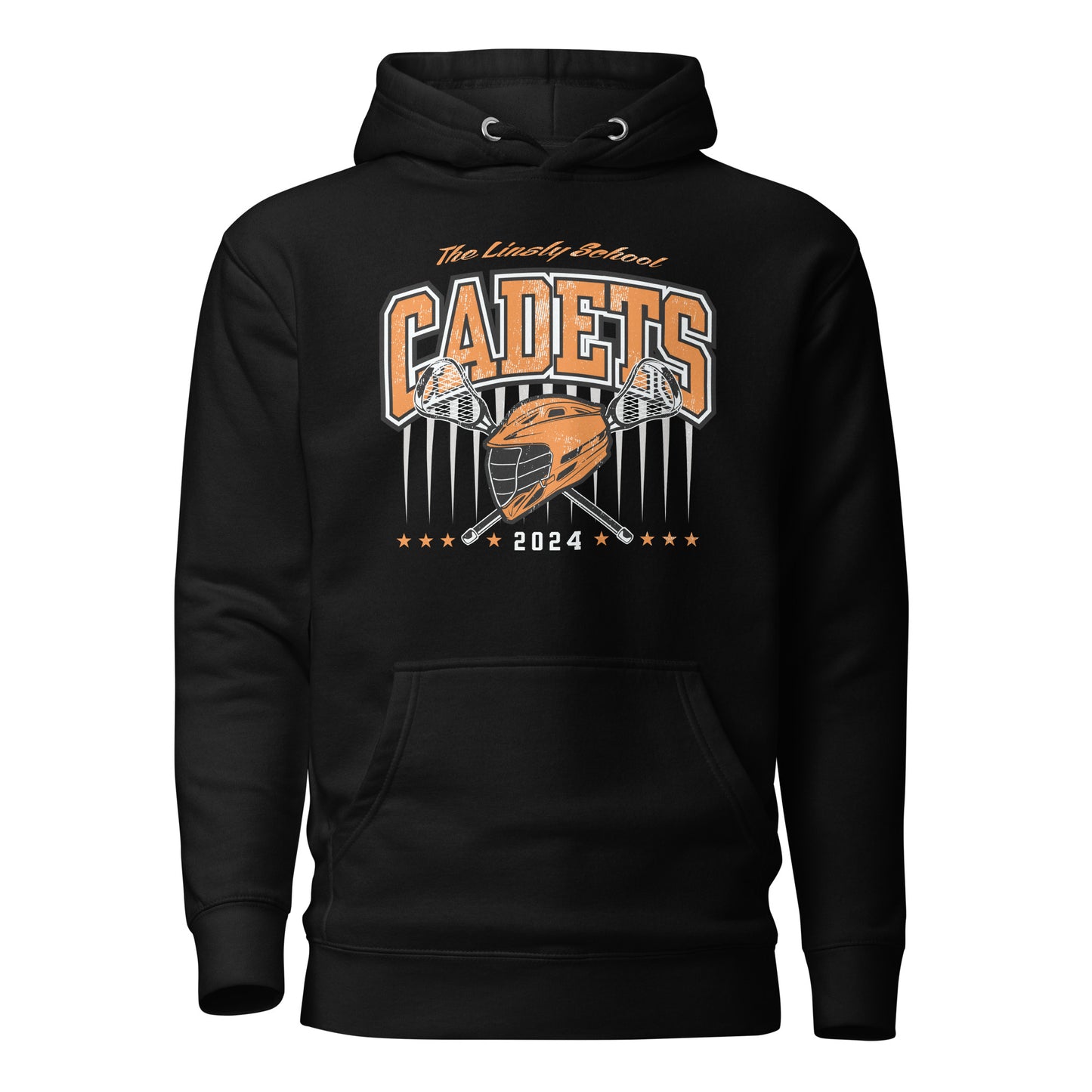 Adult Linsly Lacrosse Cotton Heritage Hoodie
