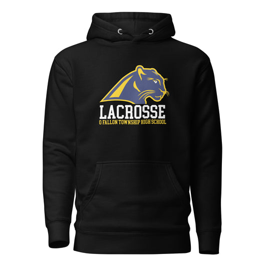 Adult O'Fallon Panthers Lacrosse Cotton Heritage Hoodie