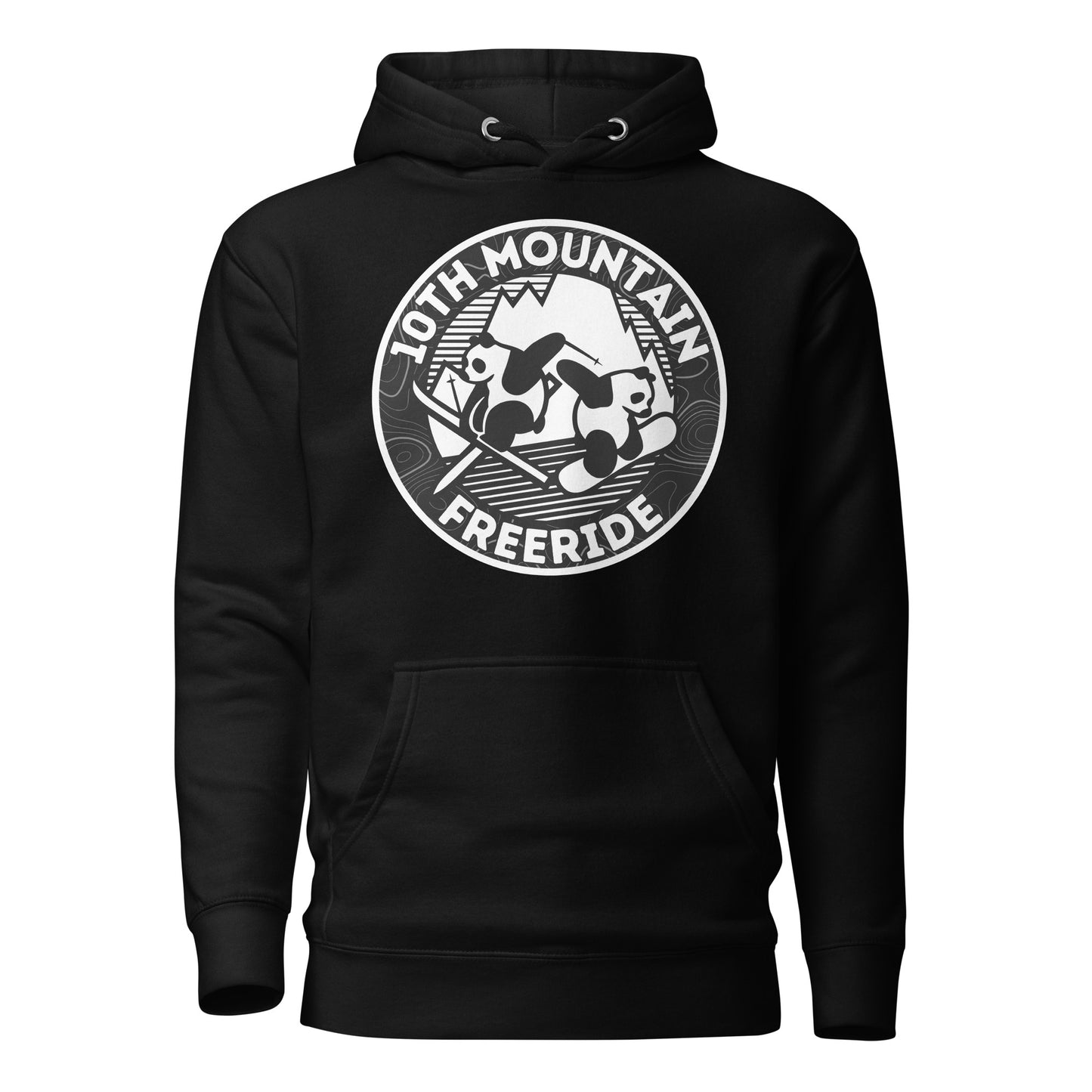 Adult 10th Mountain Lacrosse Cotton Heritage Hoodie