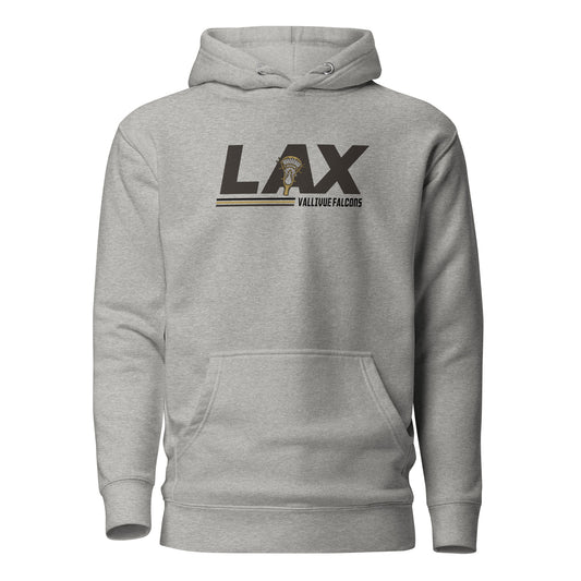 Adult Vallivue Lacrosse Cotton Heritage Hoodie