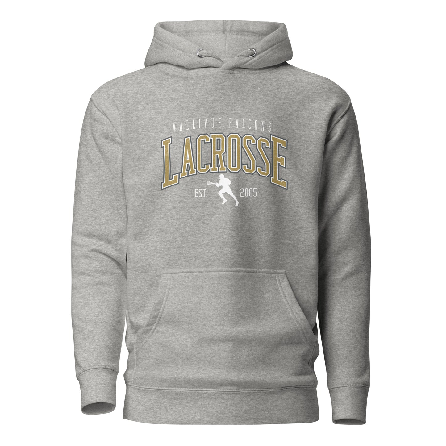 Adult Vallivue Lacrosse Cotton Heritage Hoodie