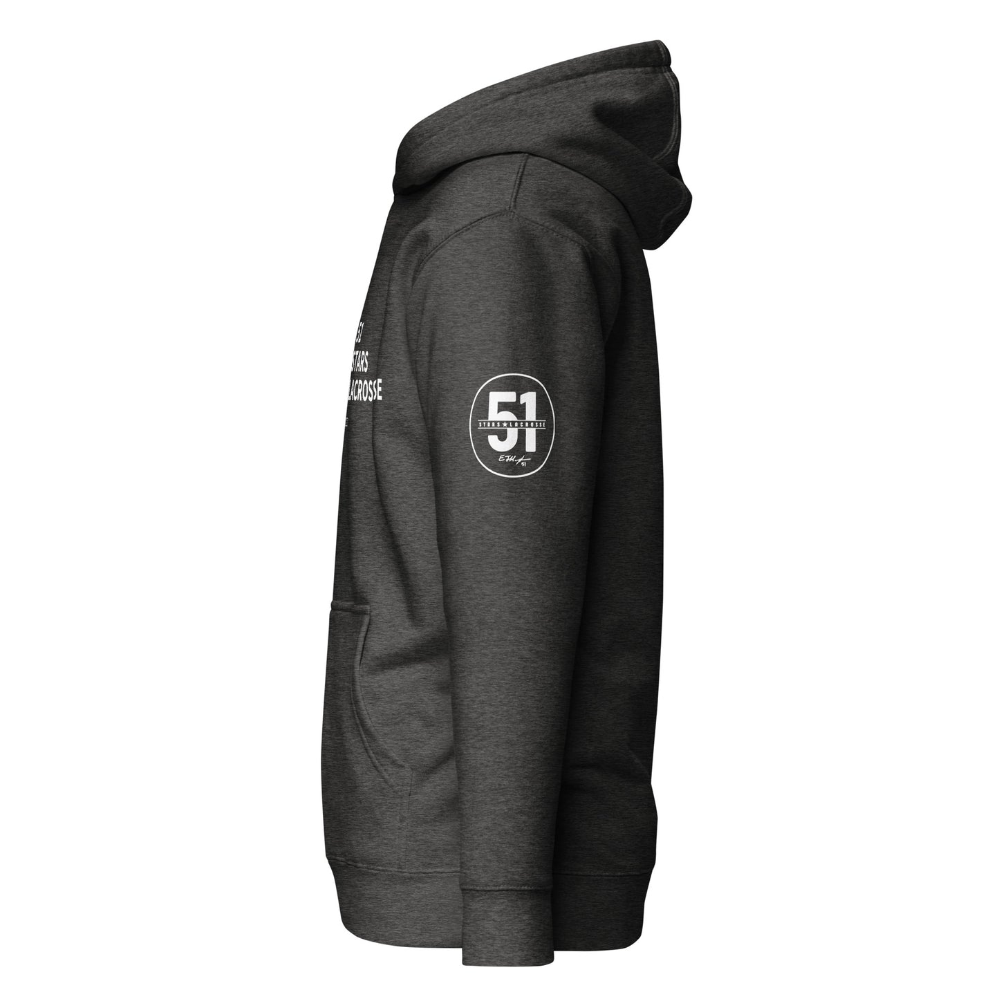 Adult 51 Stars Lacrosse Cotton Heritage Hoodie