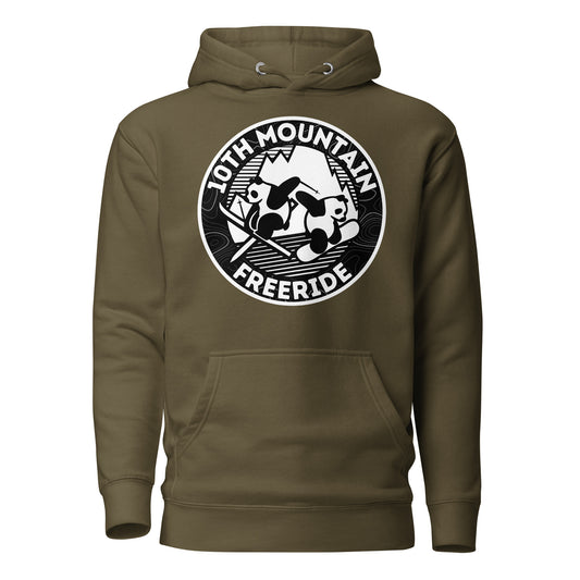 Adult 10th Mountain Lacrosse Cotton Heritage Hoodie