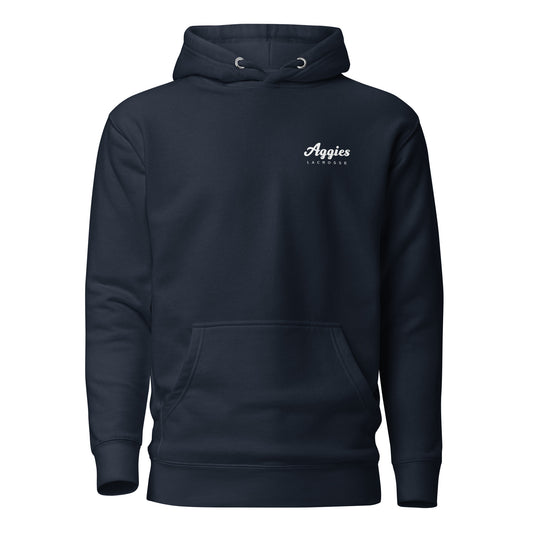 Adult USU Lacrosse Cotton Heritage Hoodie