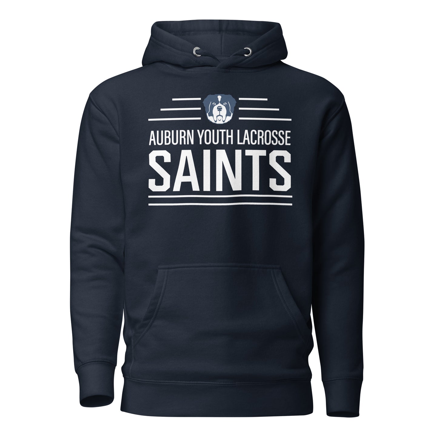 Adult Auburn Lacrosse Cotton Heritage Hoodie