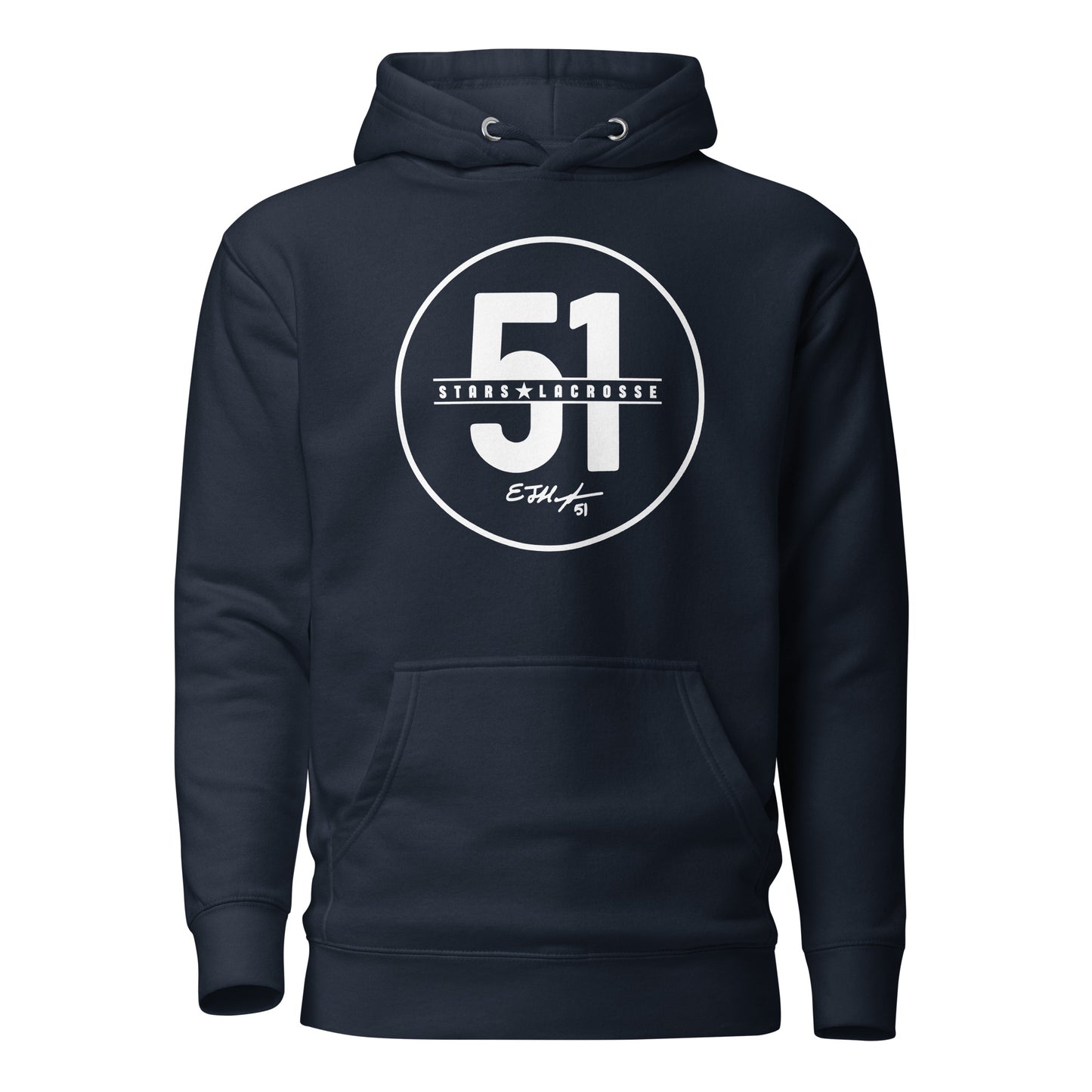 Adult 51 Stars Lacrosse Cotton Heritage Hoodie