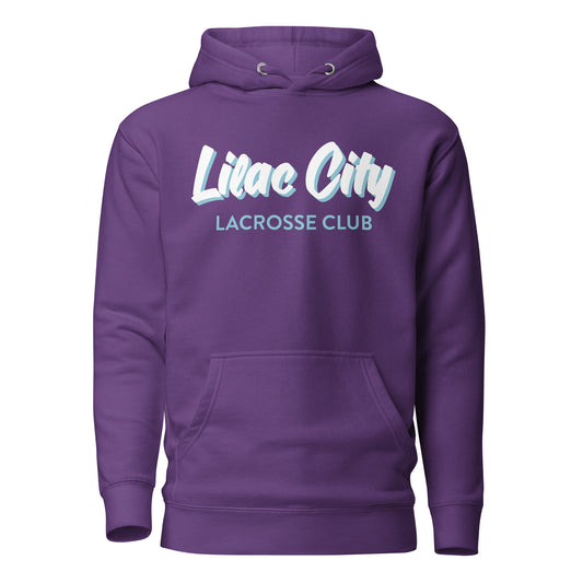Adult Lilac City Lacrosse Cotton Heritage Hoodie