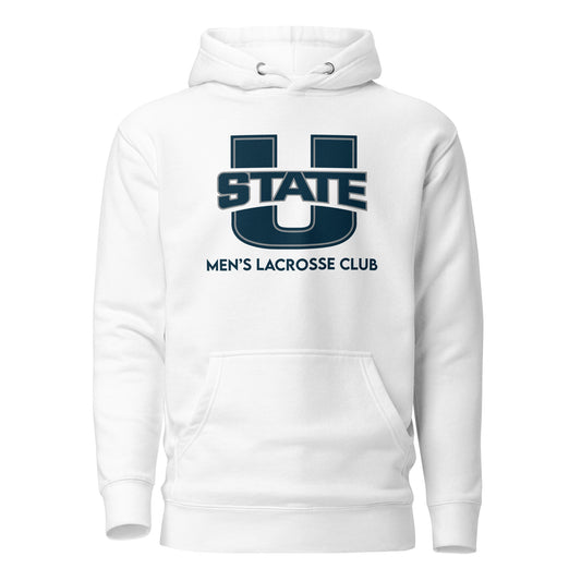 Adult USU Lacrosse Cotton Heritage Hoodie