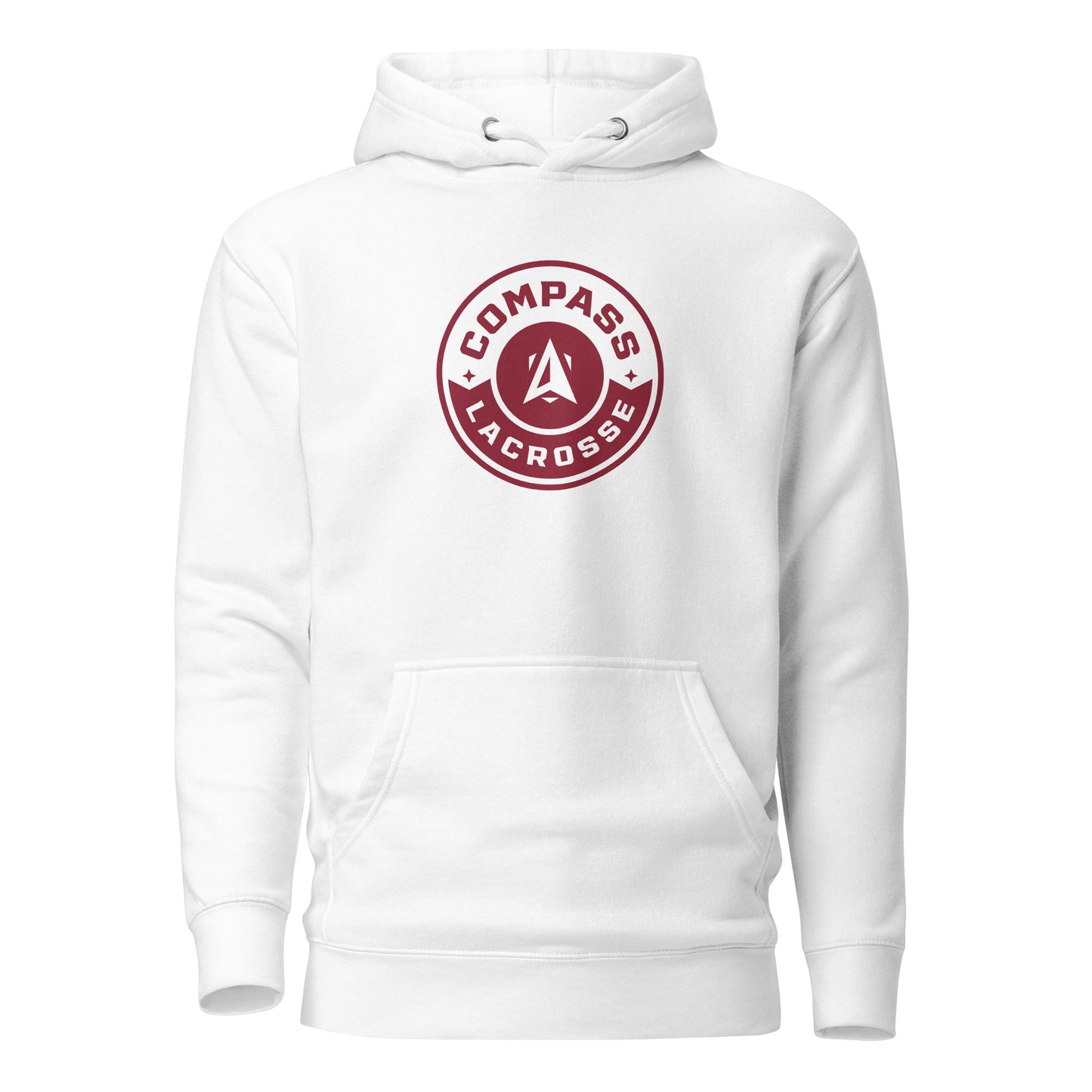 Adult Compass Lacrosse Cotton Heritage Hoodie