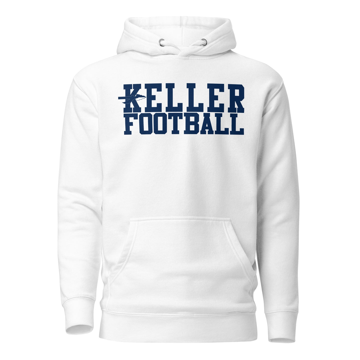 Adult Keller Football Cotton Heritage Hoodie