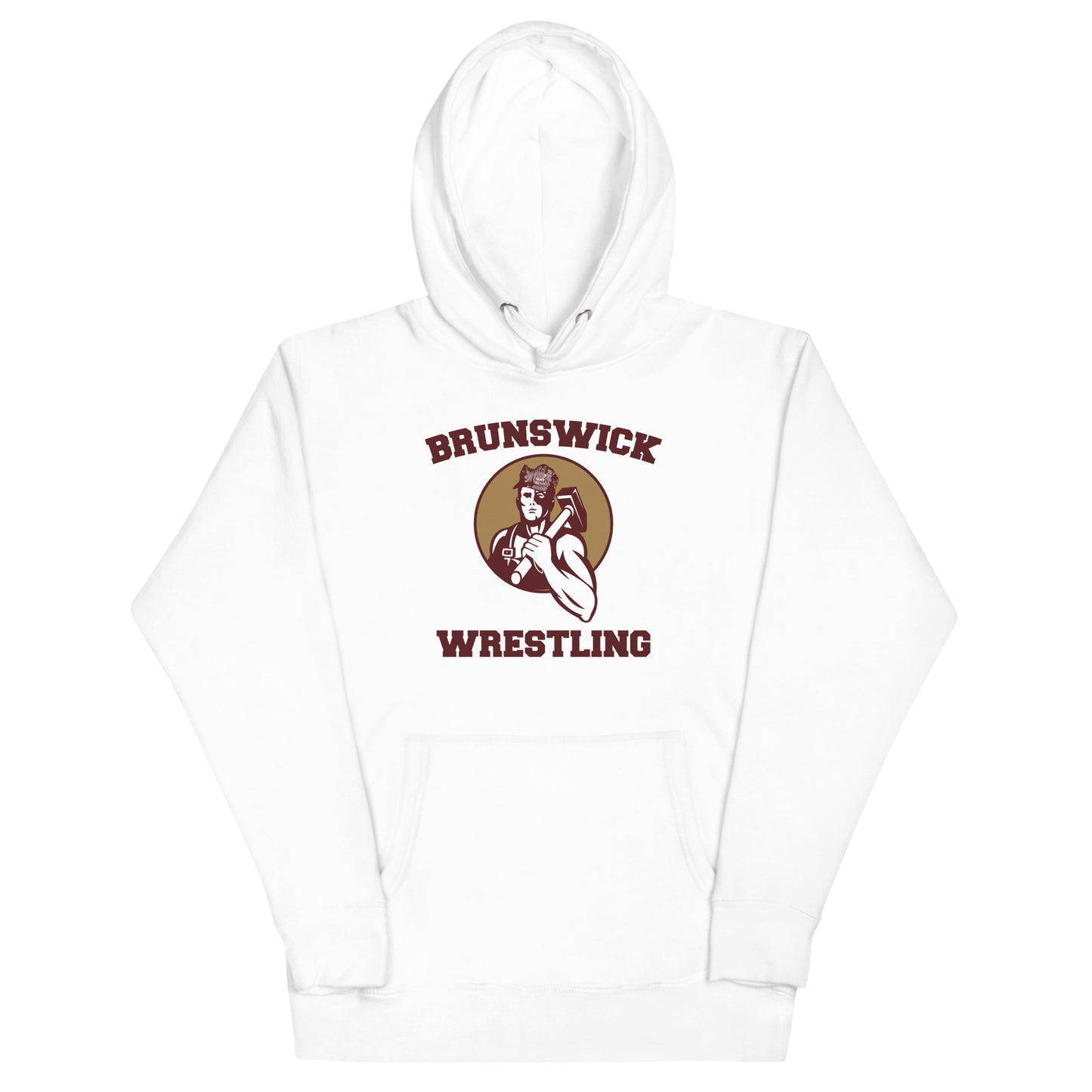 Adult BJR Wrestling Cotton Heritage Hoodie