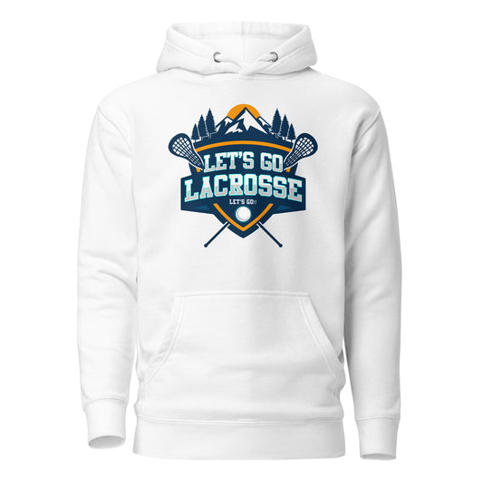 Adult Let's Go Lacrosse Cotton Heritage Hoodie
