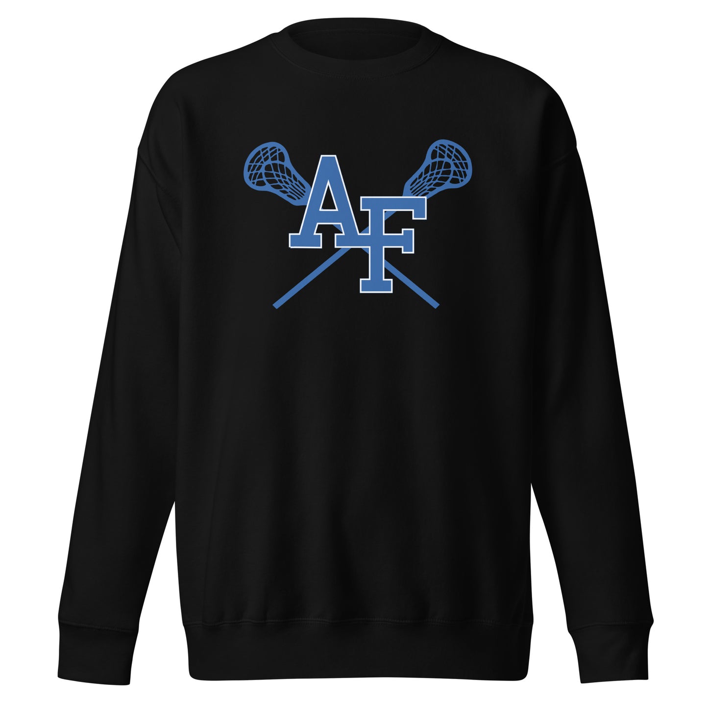 Adult AF Club Lacrosse Cotton Heritage Crewneck Sweatshirt