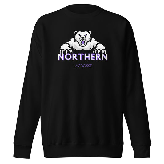 Adult Northern York Lacrosse Cotton Heritage Crewneck Sweatshirt