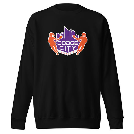 Adult Dodge City Lacrosse Cotton Heritage Sweatshirt