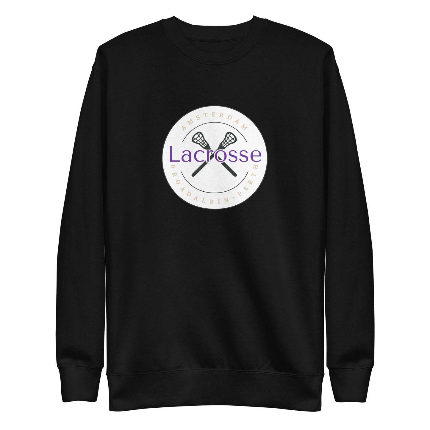 Adult Amsterdam Lacrosse Cotton Heritage Crewneck Sweatshirt