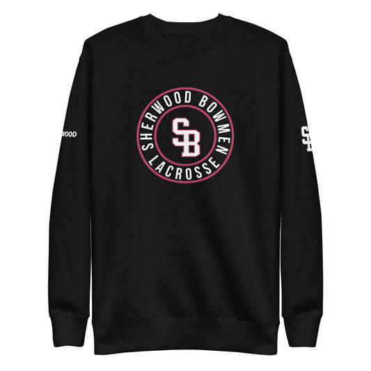 Adult Sherwood High School Lacrosse Cotton Heritage Sweatshirt