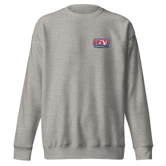 Adult 850 Lacrosse Cotton Heritage Crewneck Sweatshirt
