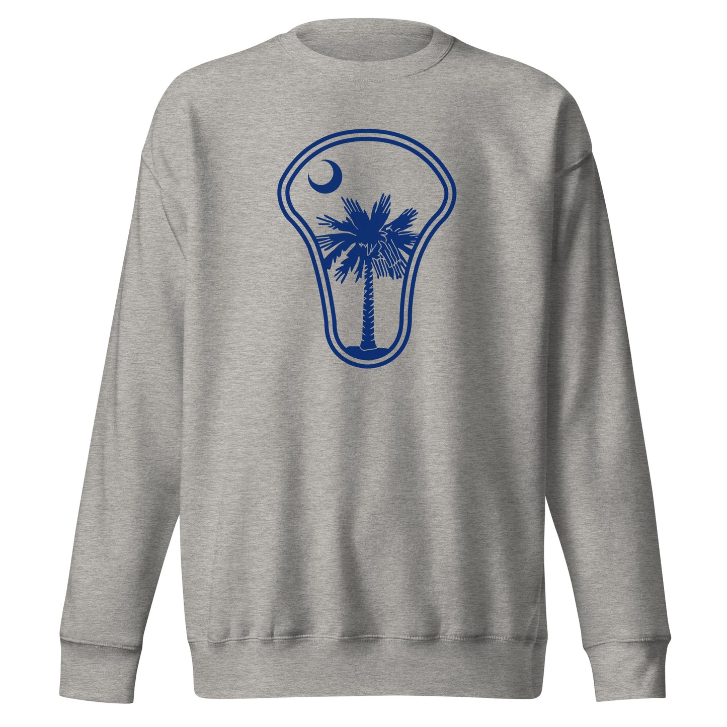 Adult Elite Lacrosse Cotton Heritage Crewneck Sweatshirt