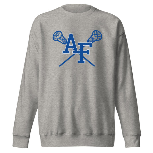 Adult AF Club Lacrosse Cotton Heritage Crewneck Sweatshirt