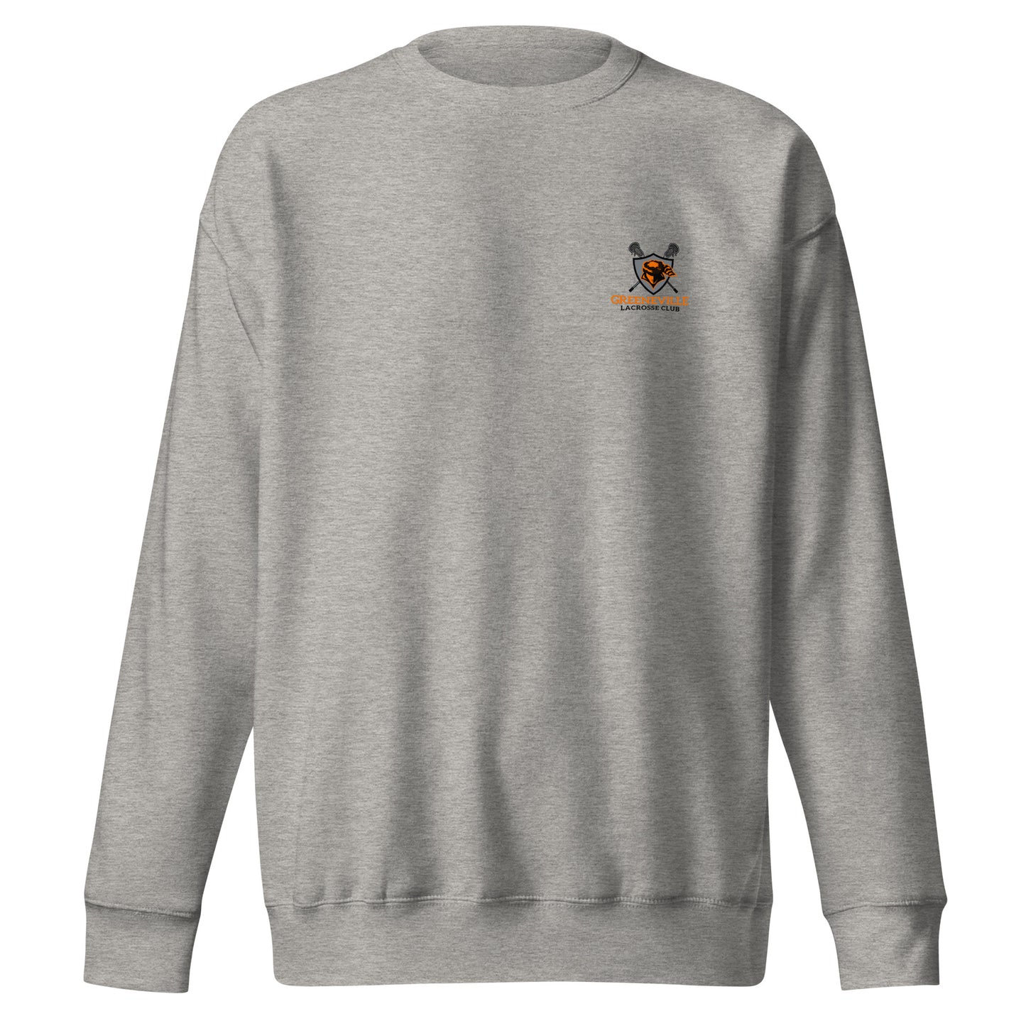 Adult Greeneville Lacrosse Cotton Heritage Crewneck Sweatshirt
