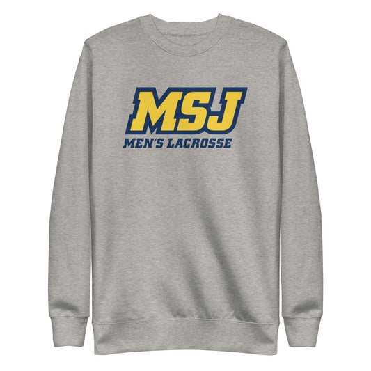 Adult MSJ Lacrosse Cotton Heritage Sweatshirt