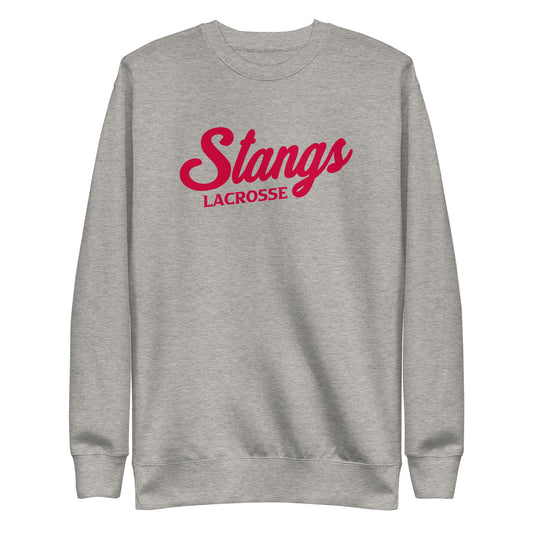 Adult Stangs Lacrosse Cotton Heritage Sweatshirt