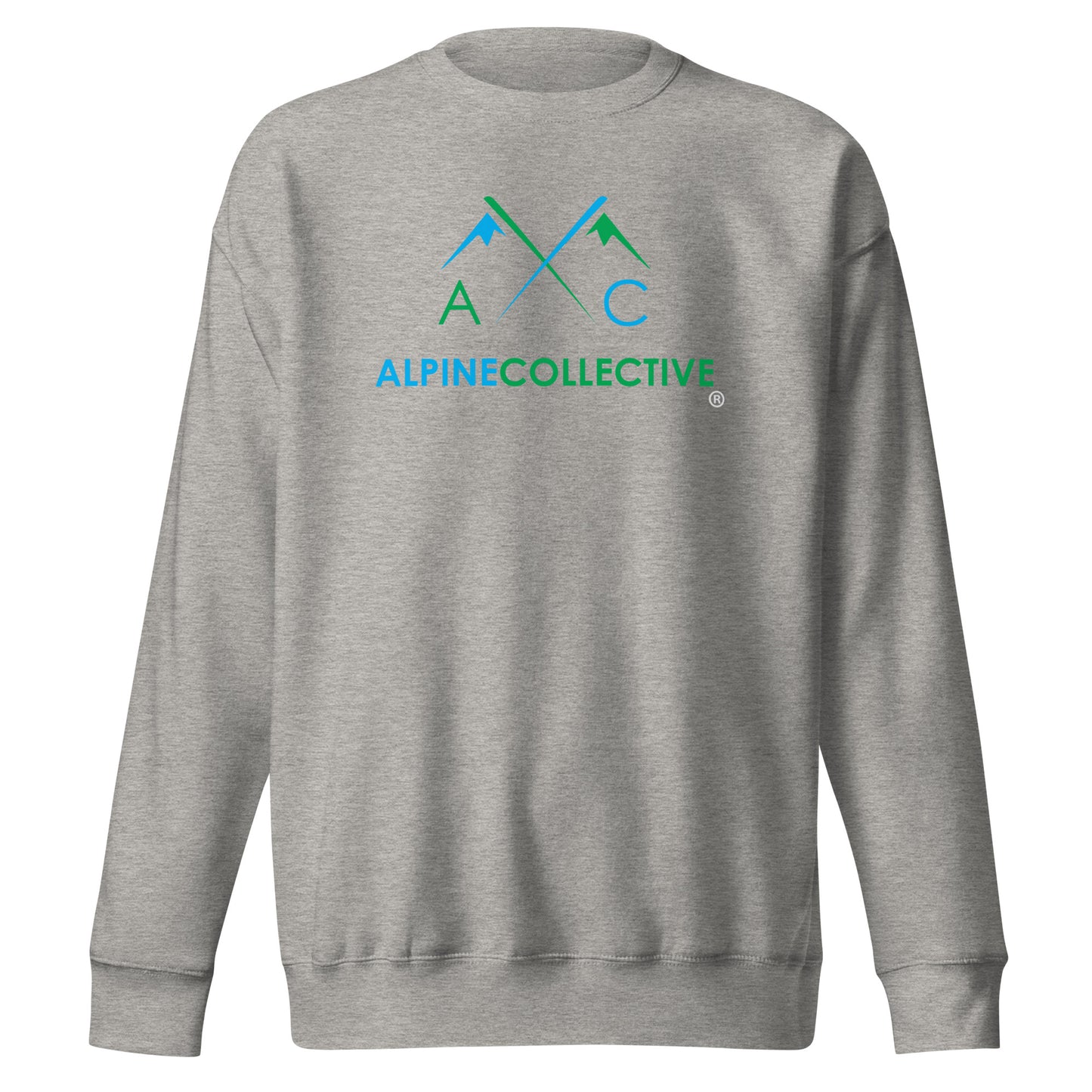 Adult Alpine Collective Cotton Heritage Crewneck Sweatshirt