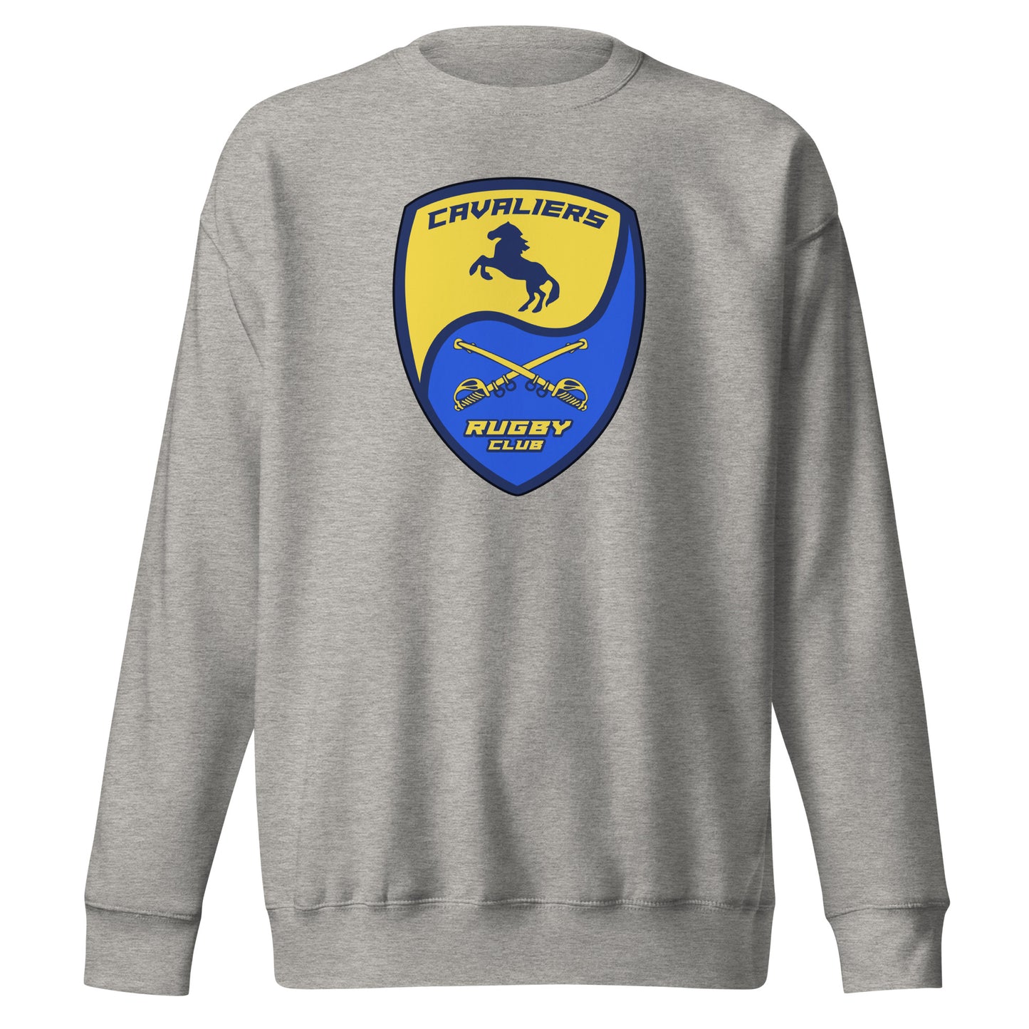 Adult Cavaliers Rugby Cotton Heritage Crewneck Sweatshirt