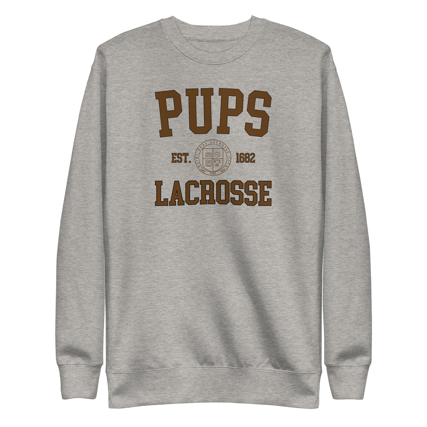 Adult Pups Lacrosse Cotton Heritage Sweatshirt