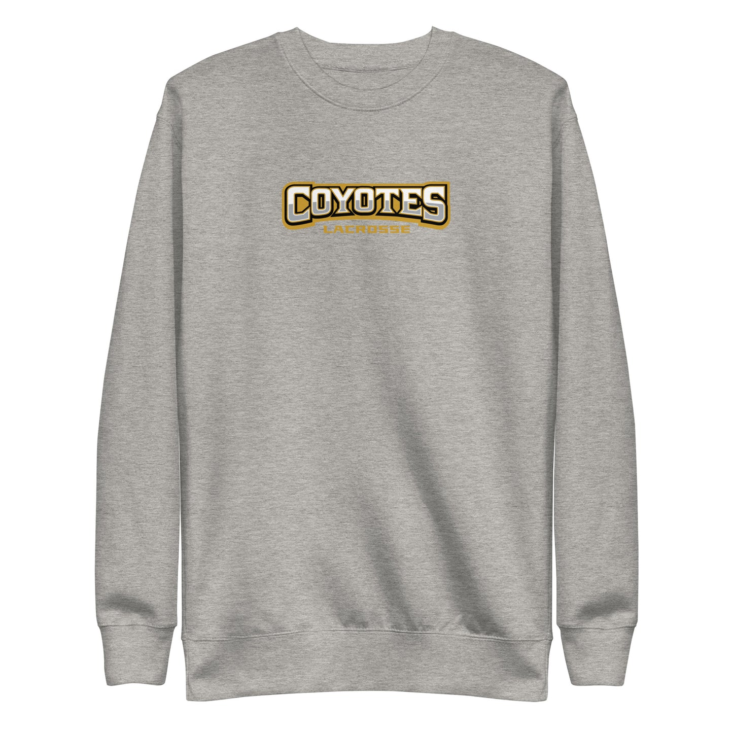 Adult Coyotes Lacrosse Cotton Heritage Premium Sweatshirt