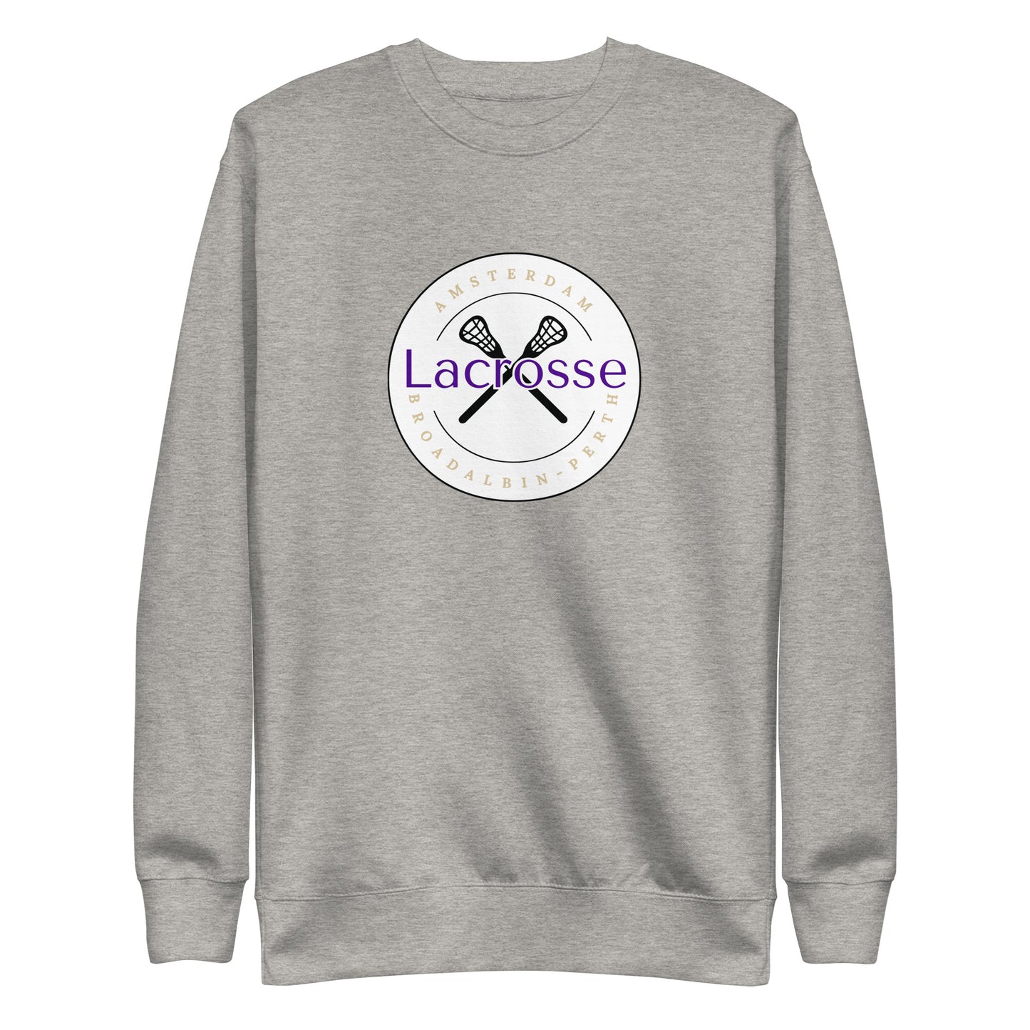 Adult Amsterdam Lacrosse Cotton Heritage Crewneck Sweatshirt